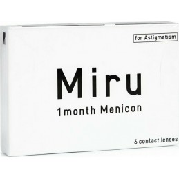 MIRU For Astigmatism Μηνιαίοι Φακοί Επαφής ΣΙΛΙΚΟΝΗΣ ΥΔΡΟΓΕΛΗΣ (6 ΦΑΚΟΙ)  MIRU For Astigmatism Μηνιαίοι Φακοί Επαφής ΣΙΛΙΚΟΝΗΣ ΥΔΡΟΓΕΛΗΣ (6 ΦΑΚΟΙ)